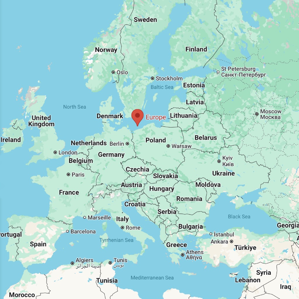 Distribution and sales in Europe, North Africa and Russia